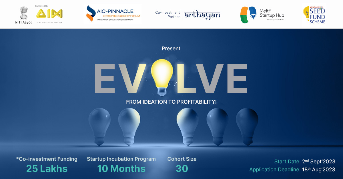 Evolve | AIC-Pinnacle Entrepreneurship Forum